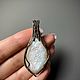 Кулон из натурального лунного камня, подвеска ручной работы. Кулон. Snow Jewelry. Ярмарка Мастеров.  Фото №6