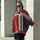 Anorak tunic with hood red and grey peas. Tunics. NATALINI. Online shopping on My Livemaster.  Фото №2