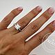 Помолвочное кольцо с бриллиантом принцесса 2 карата. Кольцо помолвочное. FROLOF JEWELRY. Ярмарка Мастеров.  Фото №9