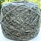 Yarn 'Gray wolf 3' made of wolf wool, Yarn, Moscow,  Фото №1