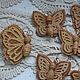 Birch bark butterfly brooch. Brooches. Nataliy. My Livemaster. Фото №6