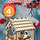 Деревянная кормушка для птиц и белок, 22*24*24 см, Кормушки для птиц, Волгодонск,  Фото №1