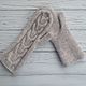 Mittens knitted felted braid, Mittens, Tyumen,  Фото №1