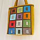 Shopper Hundertwasser's house, women's large bright bag, 251, Shopper, Saratov,  Фото №1