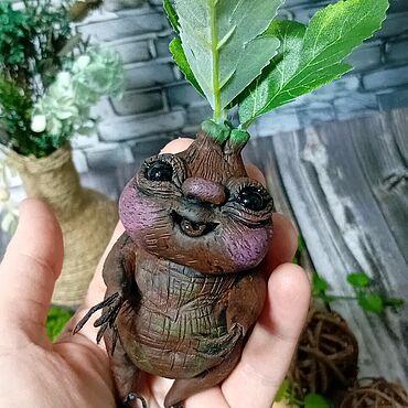 Куклы и игрушки ручной работы. Ярмарка Мастеров - ручная работа Малышка Мандрагора. Handmade.