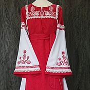 Одежда handmade. Livemaster - original item Dress Slavic 
