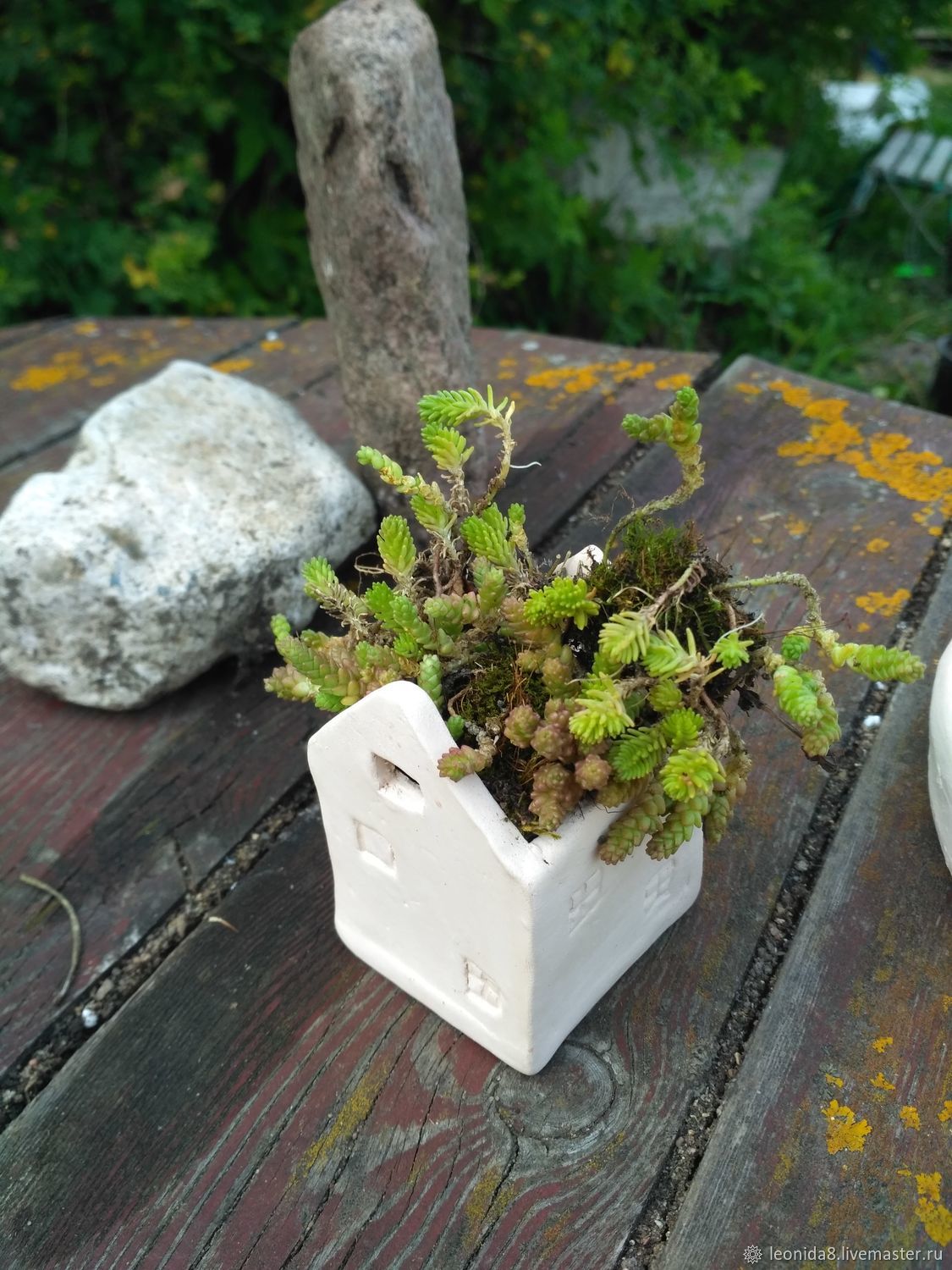 Мини-горшочек " Домик" – купить на Ярмарке Мастеров – DBAC3RU | Горшки ...