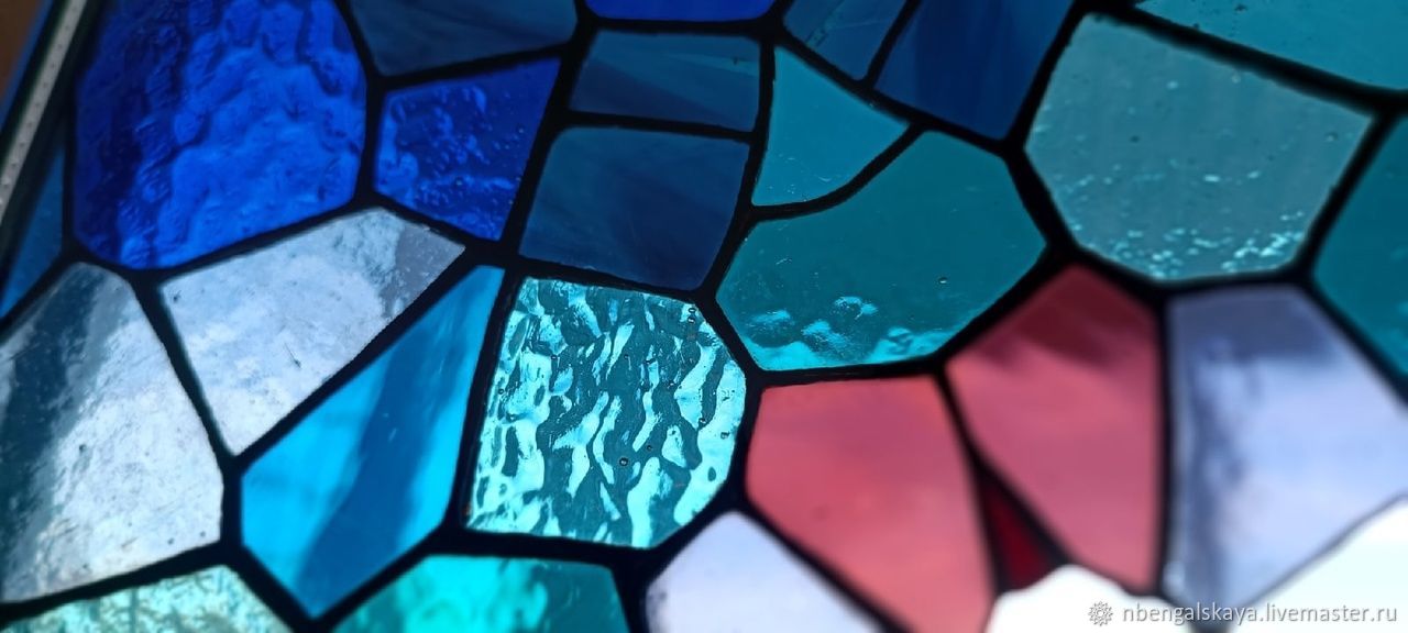 Калейдоскоп, уголок на окно в витражной технике Тиффани в интернет ...