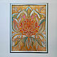Magic Lotus stained glass painting. Stained glass. veronika-suvorova-art. Online shopping on My Livemaster.  Фото №2