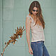 Felted Top 'Pink sand'. Tops. lenabaymut (Baymut). Online shopping on My Livemaster.  Фото №2