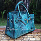 Bag made of Python BIRKIN. Classic Bag. Exotic Workshop Python Fashion. Online shopping on My Livemaster.  Фото №2