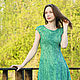 "Ундина"- платье валяное в технике nunofelting, Dresses, Voronezh,  Фото №1
