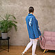 Linen  viscose Shirt with embroidery. Shirts. natali. My Livemaster. Фото №12