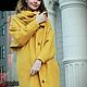 Overcoat-oversize 'Mustard', Coats, Moscow,  Фото №1