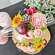 Стеклянный чайник с декором из полимерной глины. Чайники. decorative.cups_. Ярмарка Мастеров.  Фото №9