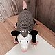 Игрушка из пряжи Опоссум. Амигуруми куклы и игрушки. Annelissa. Интернет-магазин Ярмарка Мастеров.  Фото №2