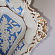 Plato de pan rallado Meissen Meissen Porcelana Alemania 18th Century Rare. Decorative vintage plates. Aleshina. My Livemaster. Фото №6