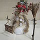 Garret doll: Snowman, Rag Doll, Chrysostom,  Фото №1