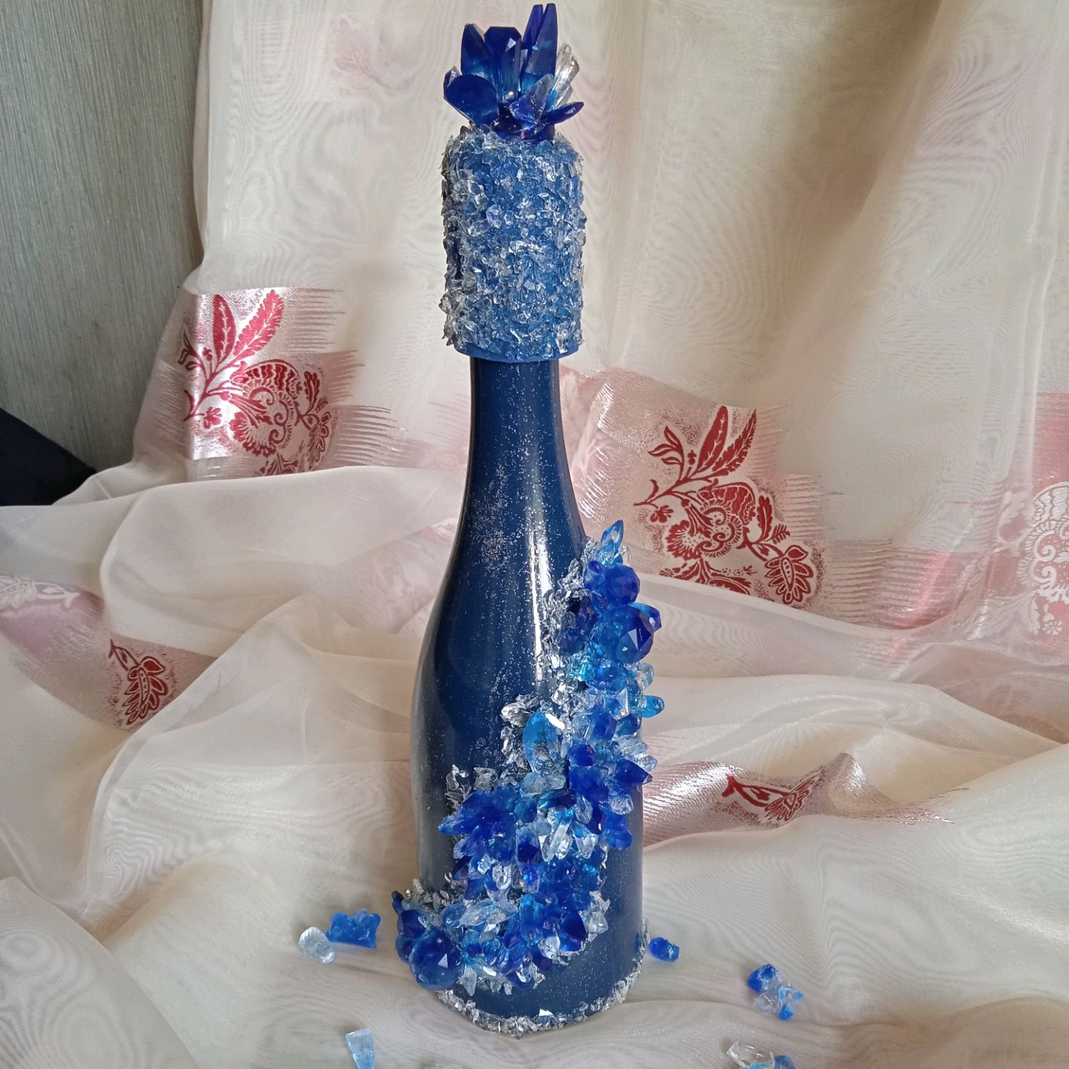 Подарочная бутылка Кристал купить в интернет-магазине Ярмарка Мастеров ...