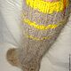 Socks-knee-down thick art No. №54 of dog hair . Socks. Livedogsnitka (MasterPr). My Livemaster. Фото №5