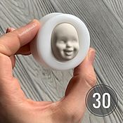 Материалы для творчества handmade. Livemaster - original item Mold No. №30 (form for making a face). Handmade.