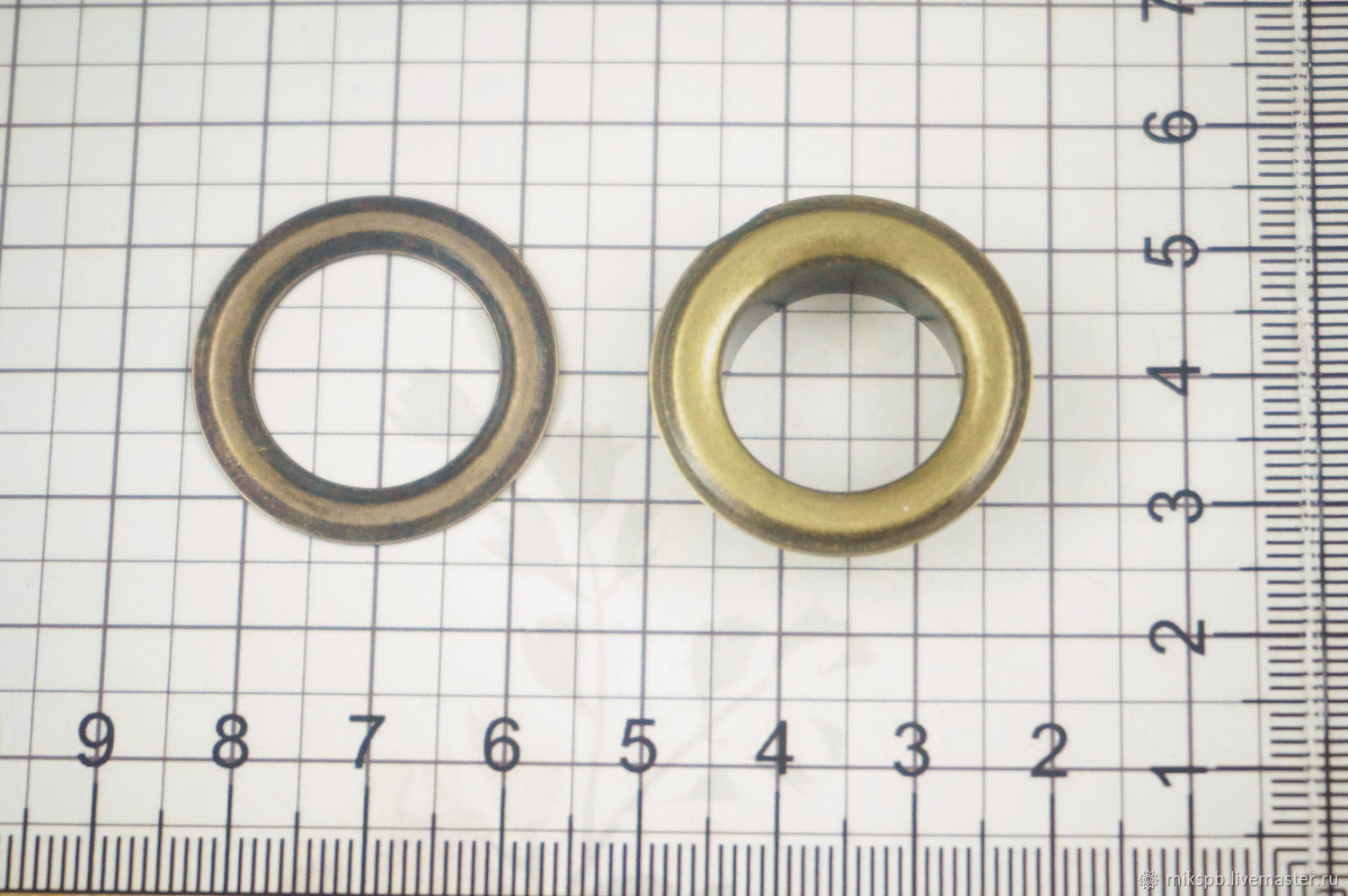 Люверс 17 мм антик купить в интернет-магазине Ярмарка Мастеров по цене ...