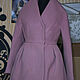 Order Coat brand Delpozo dusty pink designer Spain. ket-di. Livemaster. . Vintage Coats Фото №3