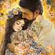 Painting Dad and Daughter. Love picture. Gift dad, Pictures, St. Petersburg,  Фото №1