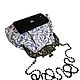 Сумка из натуральной кожи с принтом. Классическая сумка. Art Clutch.. Ярмарка Мастеров.  Фото №5