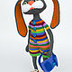 Amigurumi pattern. Crochet colorful Easter bunny. Stuffed Toys. InspiredCrochetToys. My Livemaster. Фото №6