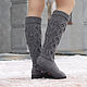 boots: ' Vanessa'. High Boots. KnittedBoots. My Livemaster. Фото №5