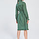 Order Linden dress made of hemp fabric in green. ivavavilonskaya. Livemaster. . Dresses Фото №3