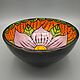Bright ceramic salad bowl with painting 780 ml. Plates. Shalfei Ceramics. Online shopping on My Livemaster.  Фото №2