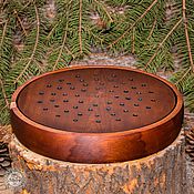 Для дома и интерьера handmade. Livemaster - original item Wooden tea table- shepherd made of cedar wood. SN1. Handmade.