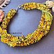 Necklace  with  amber. Necklace. ELENA KARPOVA. My Livemaster. Фото №5