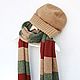 Кашемировая шапка Кэмел,  55-56 размер. Шапки. ramremik-knitting-cashmere. Ярмарка Мастеров.  Фото №4
