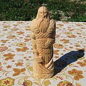 Для дома и интерьера handmade. Livemaster - original item Thor`s Idol. God Thor. The statuette from cedar wood. Art. 1537. Handmade.