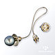 Electra Gold earrings, Earrings, Yaroslavl,  Фото №1
