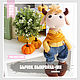 Bull. Pattern and master class. Stuffed Toys. Video tutorials & Master classes. Online shopping on My Livemaster.  Фото №2