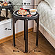 Mesa de roble oscuro con tapa extraíble. Tables. Foksvudrus. Online shopping on My Livemaster.  Фото №2