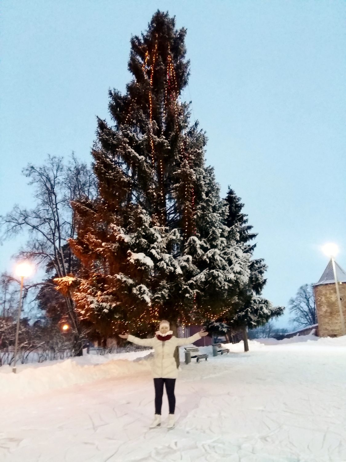 люблю зиму, коньки и Новый год - вдохновляют!
