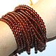 Спессартин 4мм нить 39см. Бусины. Beads. Ярмарка Мастеров.  Фото №5