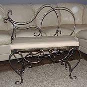 Для дома и интерьера handmade. Livemaster - original item wrought iron bench. Handmade.