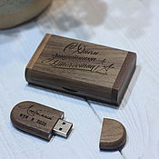 Сувениры и подарки handmade. Livemaster - original item stick: Flash drive case 
