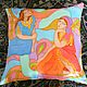 The Eastern series of decorative pillows Women of the Maghreb. Pillow. arkensoie Silkyway. My Livemaster. Фото №4
