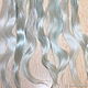 Hair for dolls is natural. ( Turquoise). Doll hair. Hair and everything for dolls. My Livemaster. Фото №4
