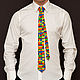 Галстук Лего - яркий галстук из конструктора Lego. Галстуки. Креативные галстуки Awesome Ties. Интернет-магазин Ярмарка Мастеров.  Фото №2