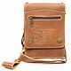 Leather bag for documents 'Badge'-1' brown, Classic Bag, St. Petersburg,  Фото №1
