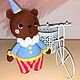 Необычный вязаный Цирковой Мишка. Амигуруми куклы и игрушки. Царство игрушек. Интернет-магазин Ярмарка Мастеров.  Фото №2