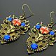 Стимпанк серьги 2 варианта "Earrings Steampunk" из бронзы. Украшения субкультур. Neformal-World (Alexander Rusanov). Ярмарка Мастеров.  Фото №4